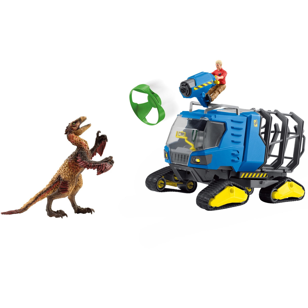 Schleich Dinosaurier Standort Fahrzeug 42604