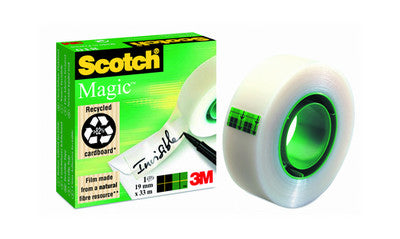 Ruban adhésif Scotch magic tape ft (19mm x 33m)