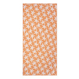 Étoile de mer | serviette microfibre orange 180 x 90 cm