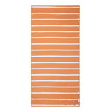 Étoile de mer | serviette microfibre orange 180 x 90 cm