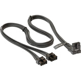 Câble Adaptateur Seasonic Gen 5 SS-2x8P 90°-12V-2x6-600