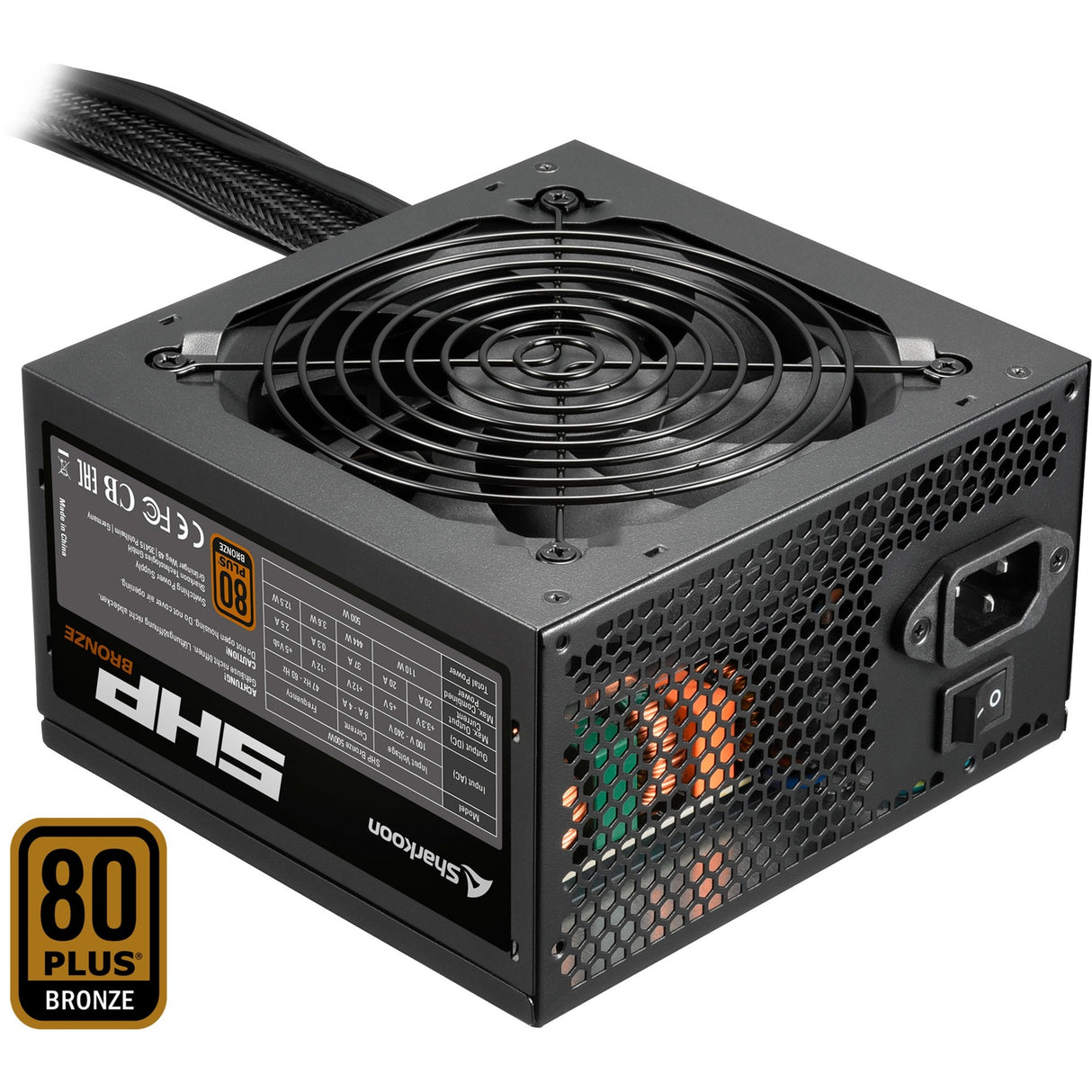 Sharkoon Shp Bronze 500 W