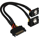Sharkoon Sata yourtrapapter 90 degrés, 0,20m