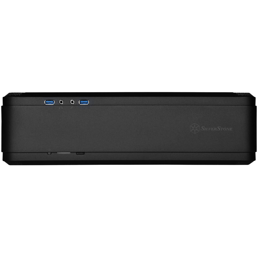Silverstone sst-ftz01b-e boîtier de bureau (noir | 2x USB-A)