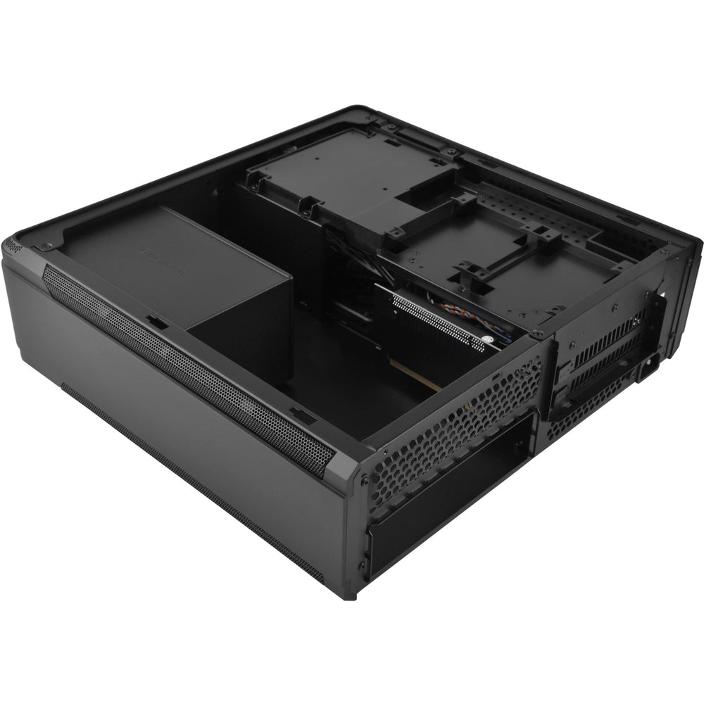 Silverstone sst-ftz01b-e boîtier de bureau (noir | 2x USB-A)