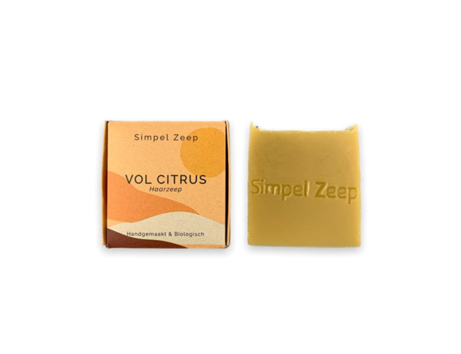 Simpel Zeep Haarzeep Vol Citrus 110 gram