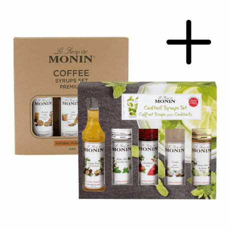 Coffret cocktail sirop Monin + coffret cadeau 3 x 5cl