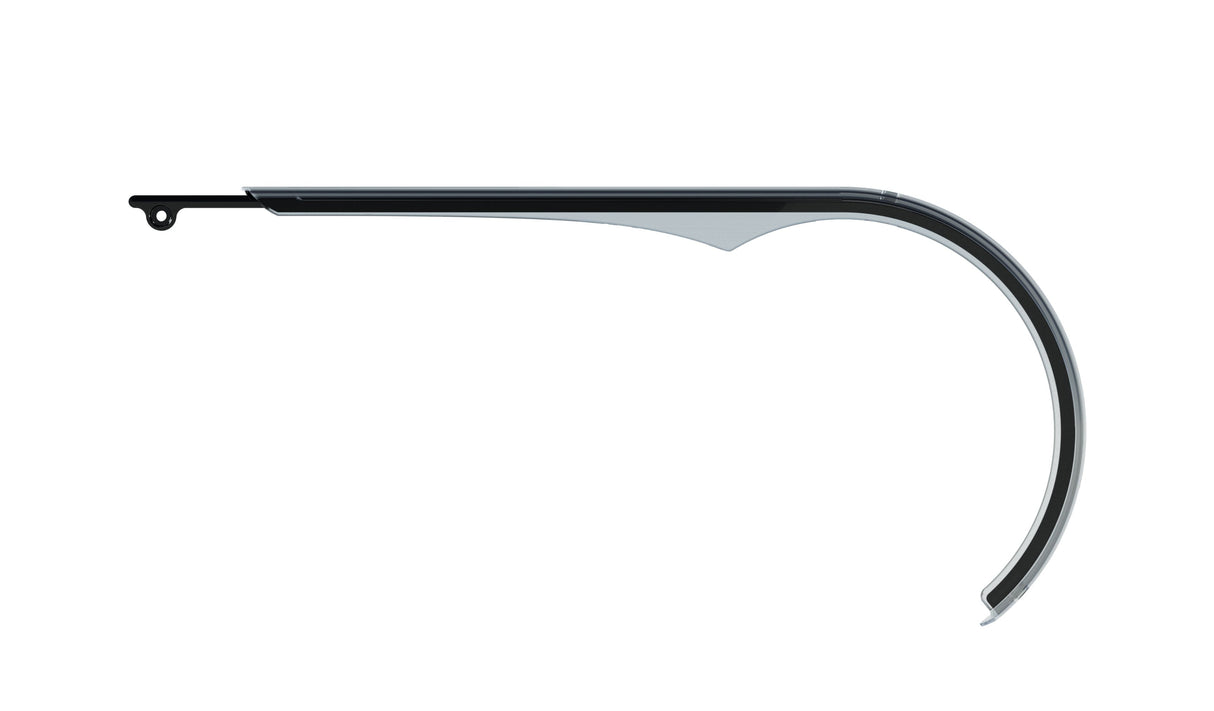 Herrmans carter de chaîne slim 48t - noir transparent