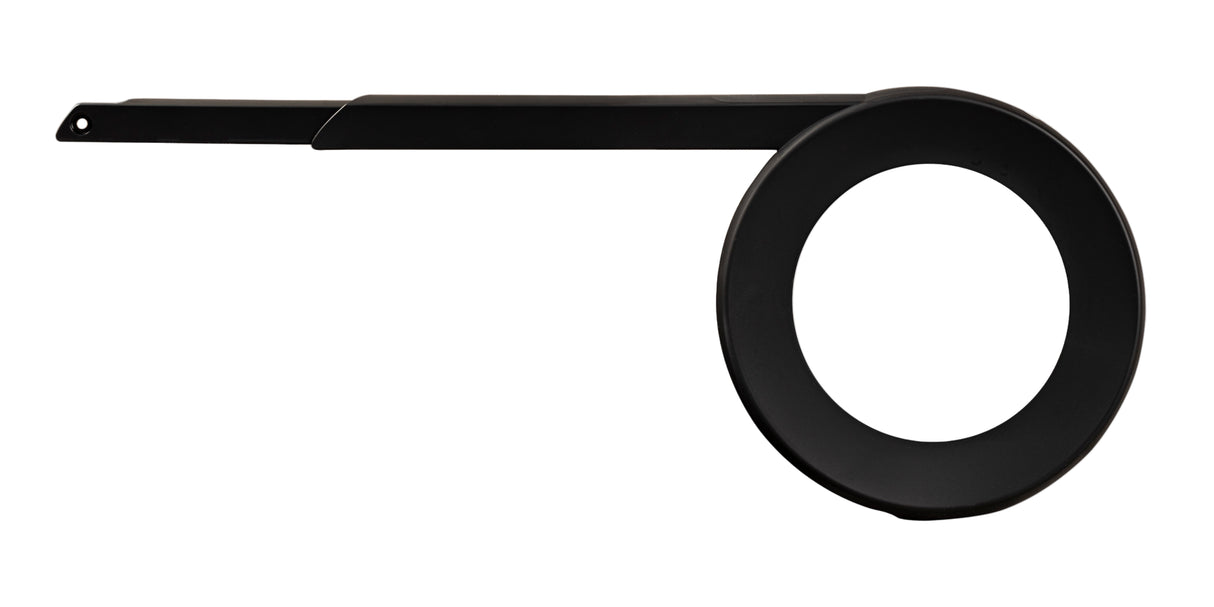 Herrmans garde-chaîne slyde 38t icnl. embout de queue - noir mat