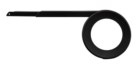 Herrmans garde-chaîne slyde 38t icnl. embout de queue - noir mat