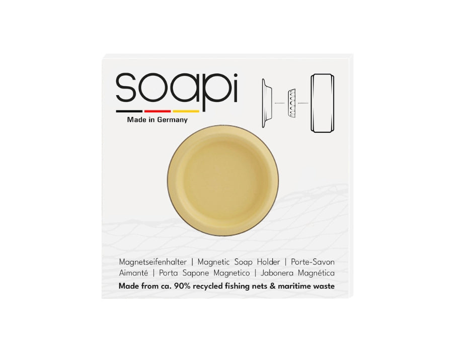 Porte-savon magnétique Soapi - jaune