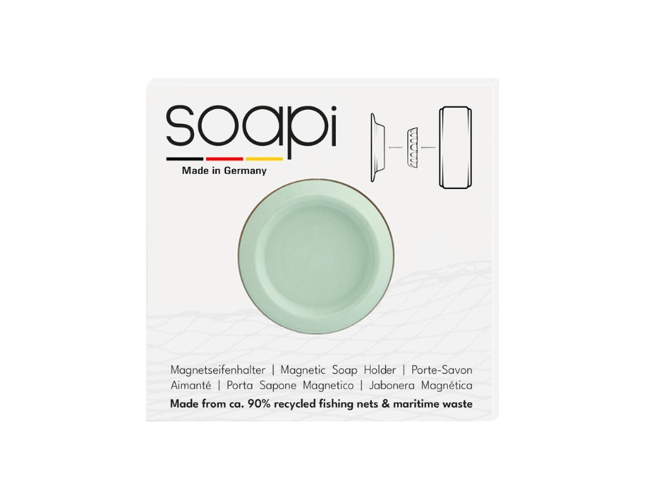 Porte-savon magnétique Soapi - vert menthe