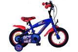 Sonic Prime Prime Children's Bike Boys de 12 pulgadas rojo de dos frenos de manos