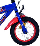 Sonic Prime Prime Children's Bike Boys de 12 pulgadas rojo de dos frenos de manos