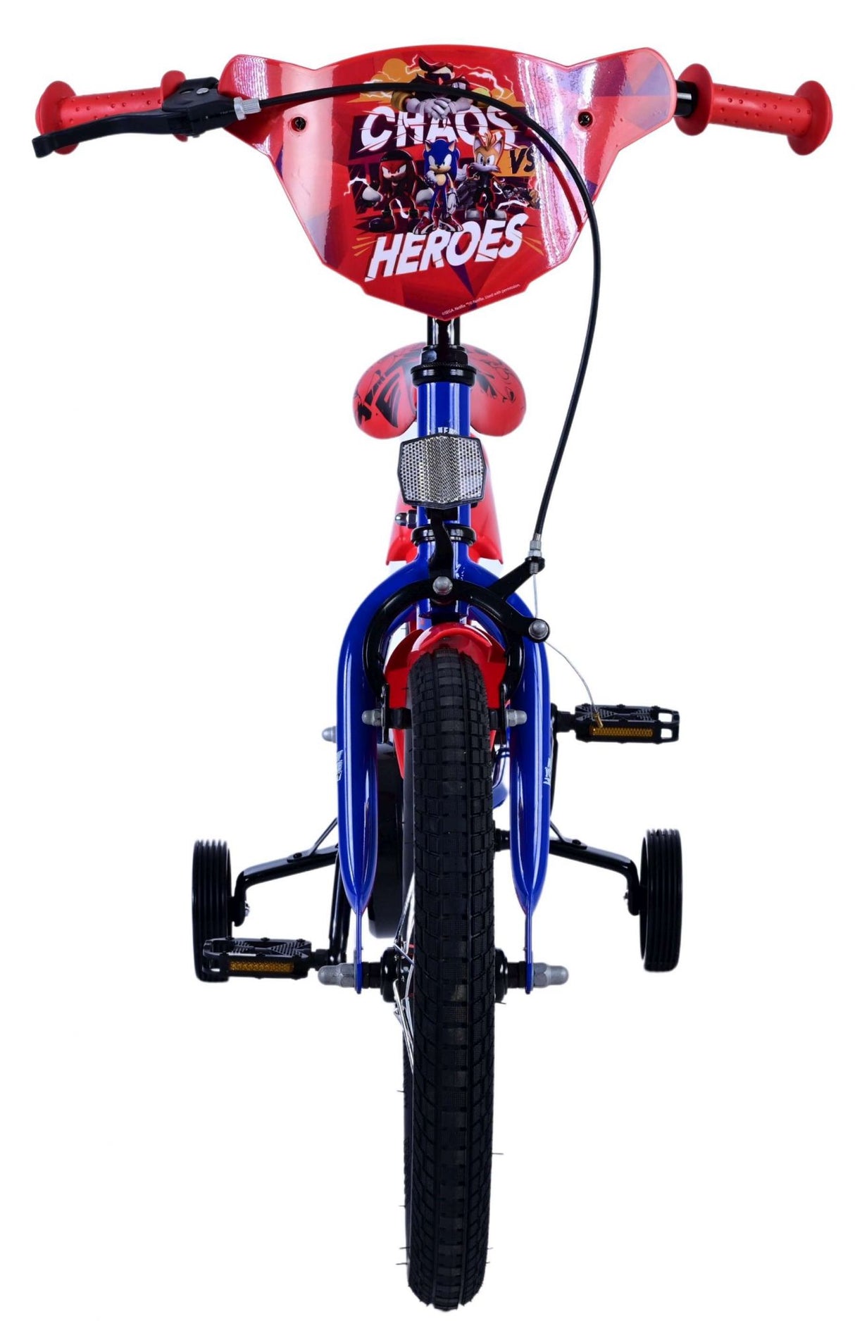 Sonic Prime Prime Children's Bike Boys Red Blue 16 pollici