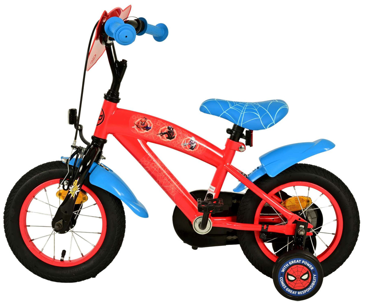 Spiderman Spider-Man Child's Bike Boys 12 pouces Blue rouge