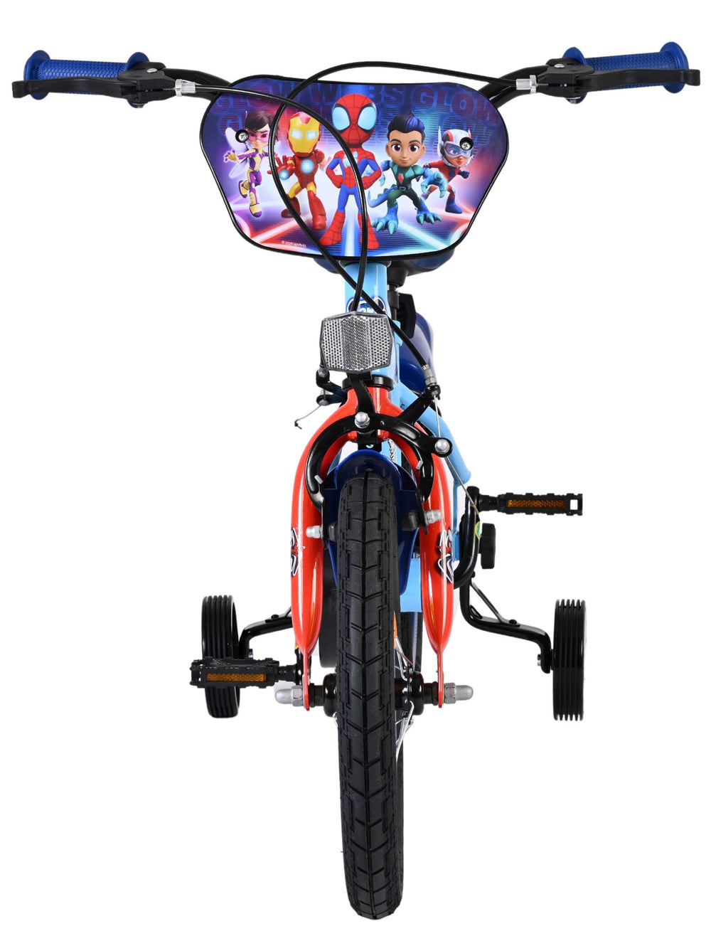Vélo pour enfants Spidey et seine tollen freunde spidey - garçons - 14 pouces - bleu rouge - deux freins à main