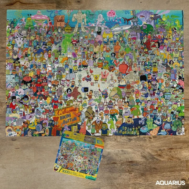 Divers bas de bikini puzzle Bob l'éponge