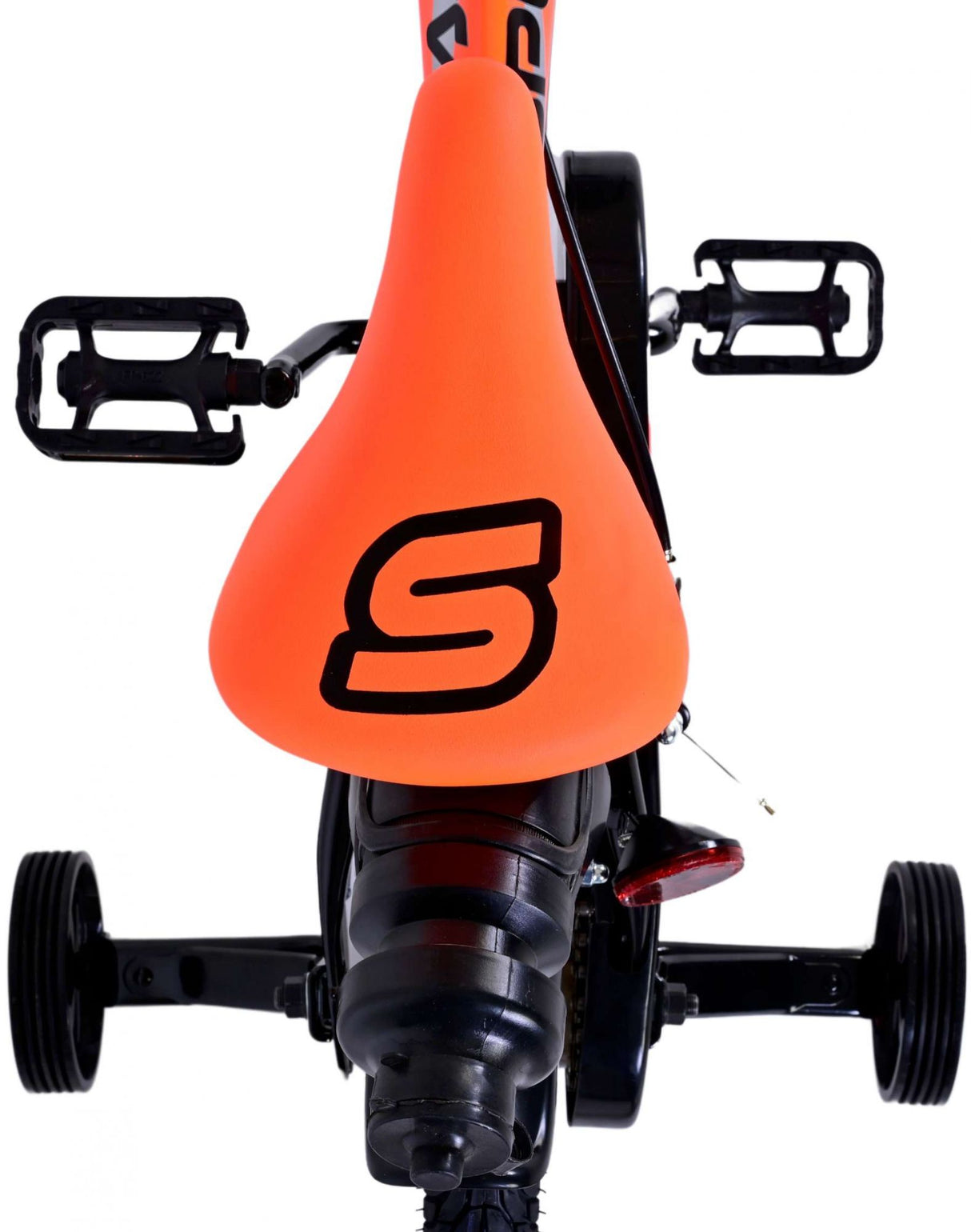 Volare Sportivo Children's Bike Boys 14 pouces néon oranje Black Two Hand freins