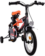 Volare Sportivo Children's Bike Boys 14 pouces néon oranje Black Two Hand freins