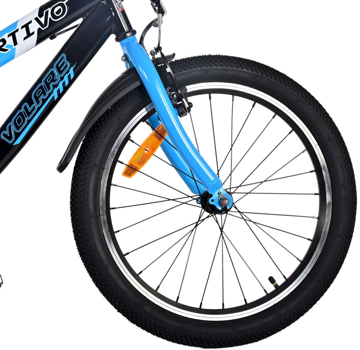 Volare Sportivo Bike para bicicletas para niños de 20 pulgadas azules de dos manos