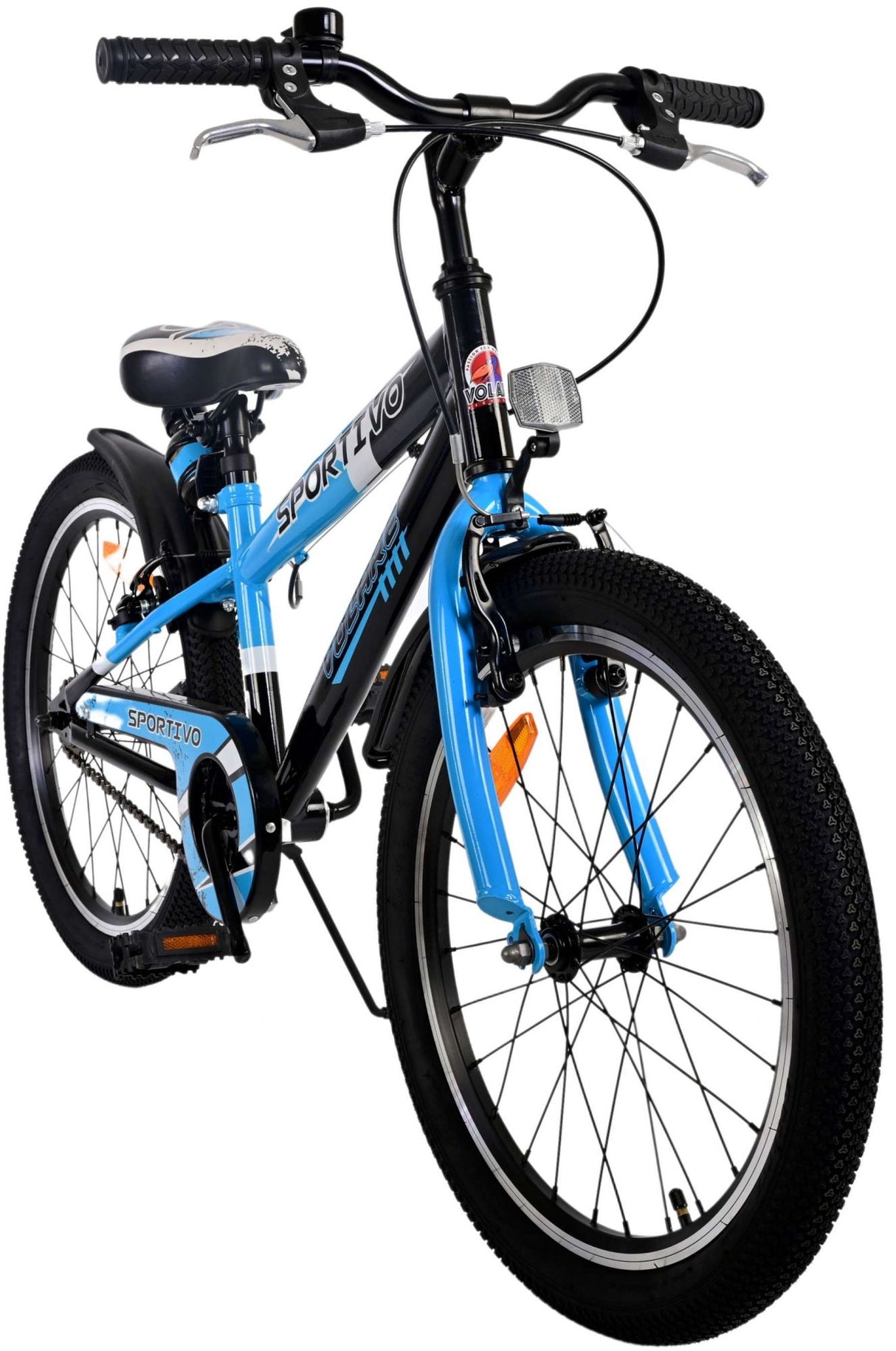 Volare Sportivo Bike para bicicletas para niños de 20 pulgadas azules de dos manos