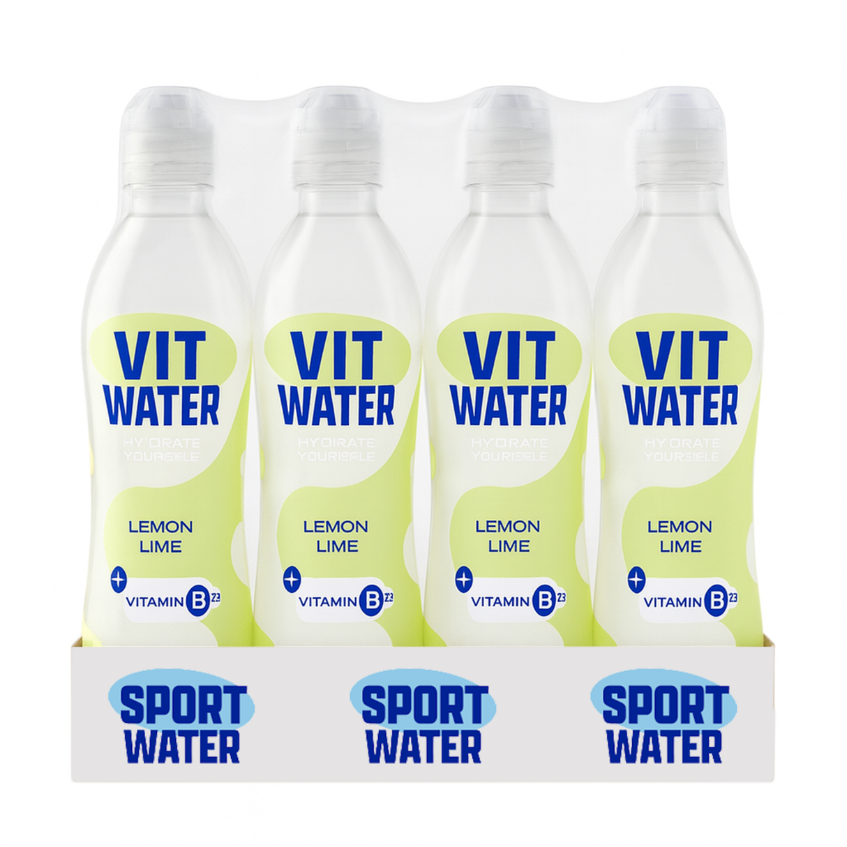 Bouchon rafraîchissant d'eau de sport vitwater (12x 500ml)