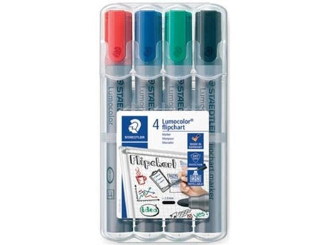 Marqueur pour tableau à feuilles Staedtler Lumocolor (1x 4 pièces)