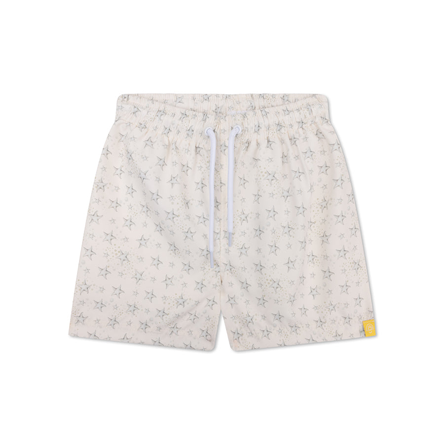 Étoiles | maillot de bain anti-UV blanc garçons