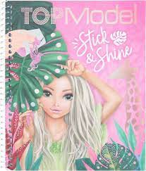 Depesche top model livre de coloriage bâton brillant