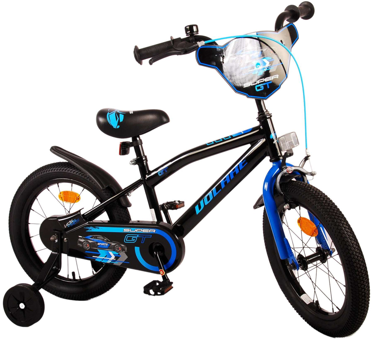 Volare Super GT Kinderfiets - Jongens - 16 inch - Blauw