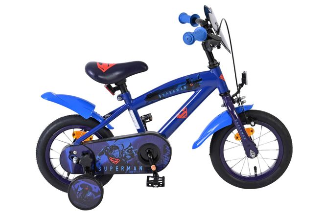 Vélo pour enfants Superman - garçons - 12 pouces - bleu