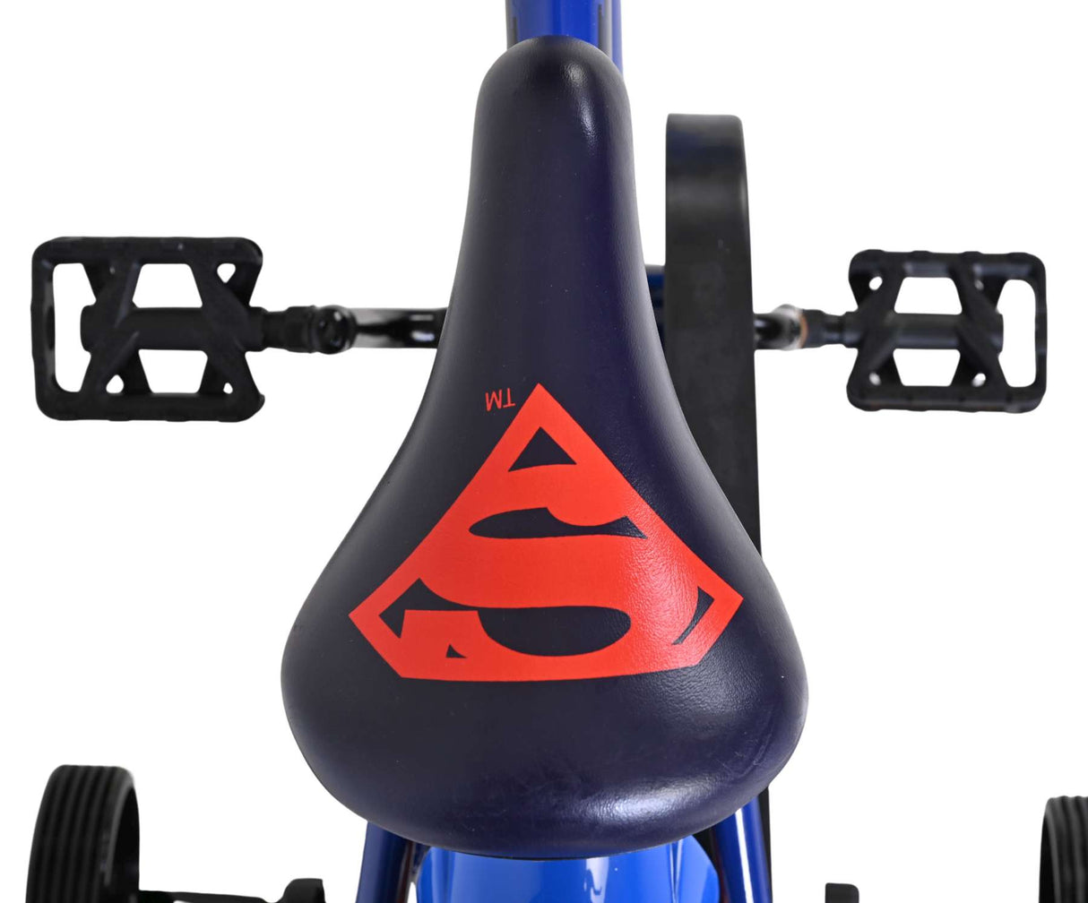 Vélo pour enfants Superman - garçons - 12 pouces - bleu