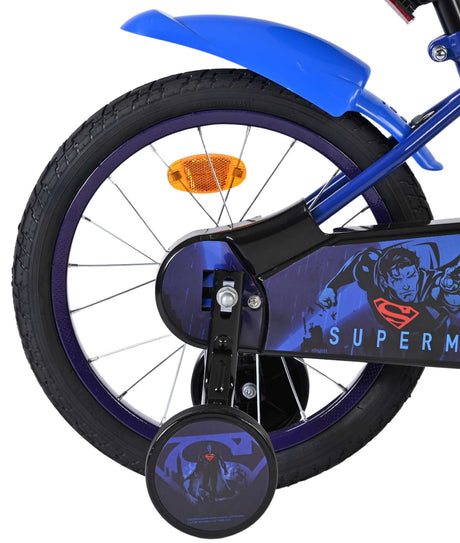 Vélo pour enfants Superman - garçons - 16 pouces - bleu