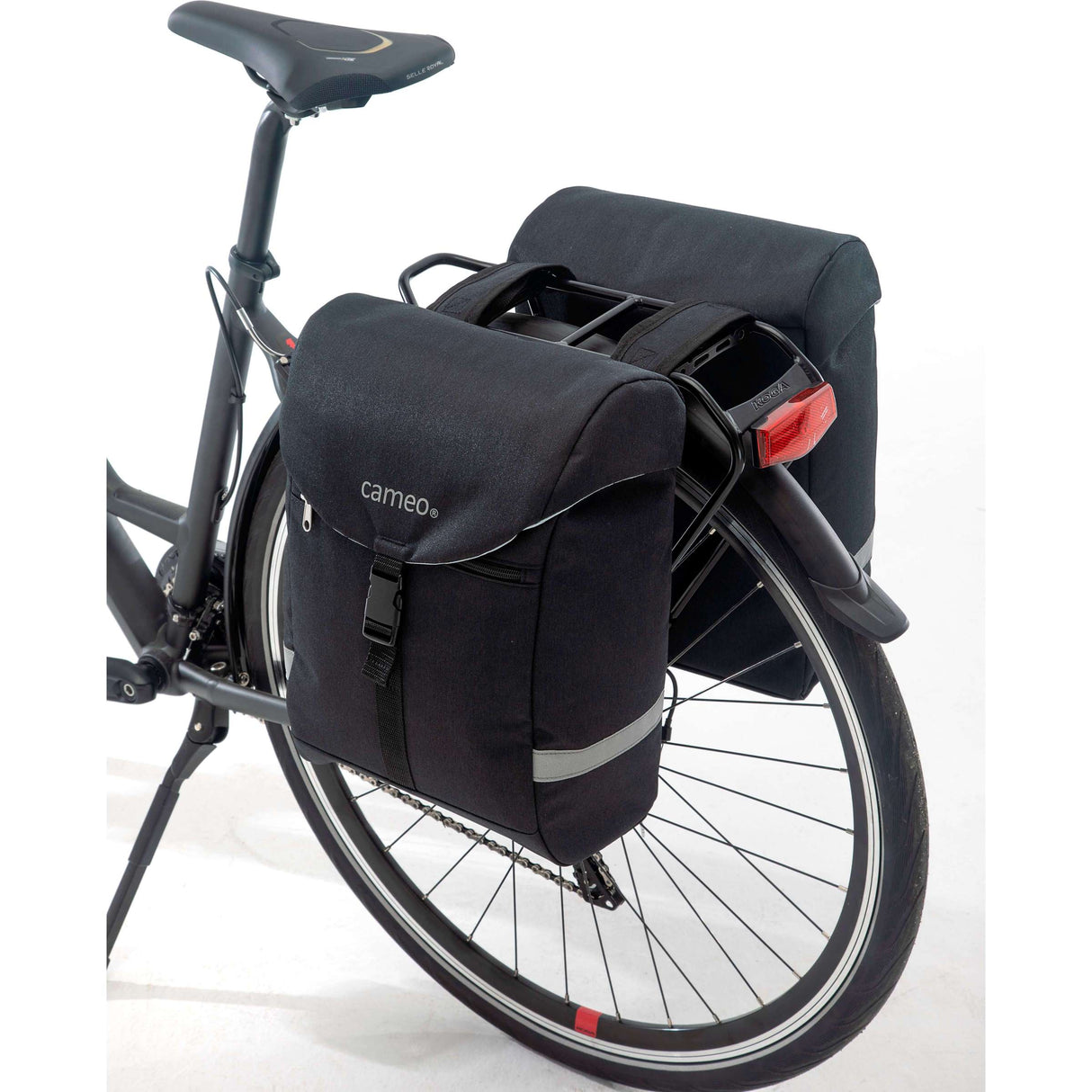 Cameo Sports Double Bicycle Sac noir 28L