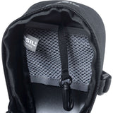 Basil Mada Saddle Sac - compact, noir, 1L, velcro, accessoire de vélo