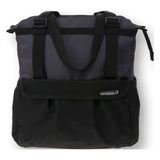 Basil Shopper XL - Sac à vélo sportif et à la mode pour épicerie et plage, anthracite noire, 20L