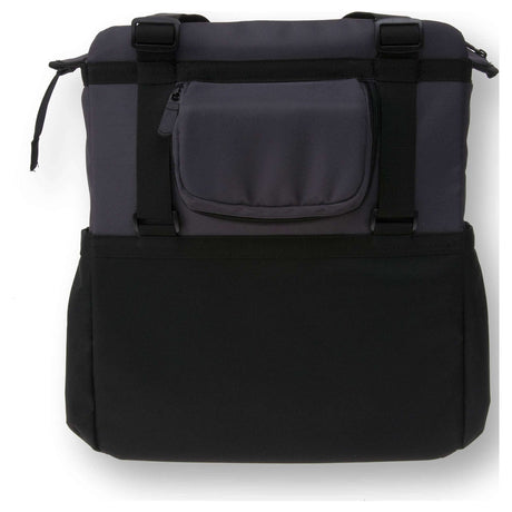 Basil Shopper XL - Sac à vélo sportif et à la mode pour épicerie et plage, anthracite noire, 20L