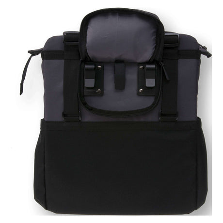 Basil Shopper XL - Sac à vélo sportif et à la mode pour épicerie et plage, anthracite noire, 20L