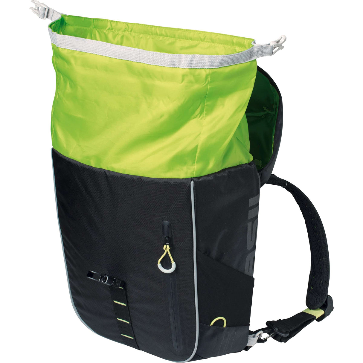Basil Miles Dawypack - Bag du vélo sportif - Unisexe - Black Lime