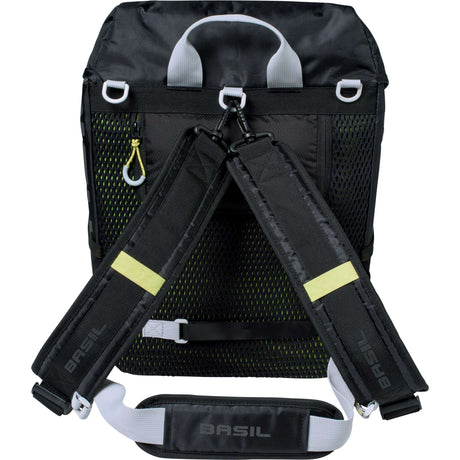 Basil Miles Dawypack - Bag du vélo sportif - Unisexe - Black Lime
