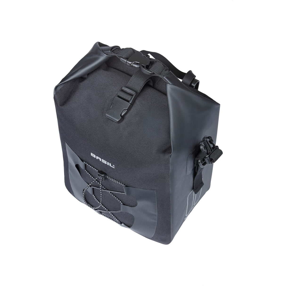 Basil Navigator M Waterproof bicycle bag Black