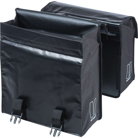 Sacoche de vélo double Basil Urban Load Mik 48-53 litres - noir