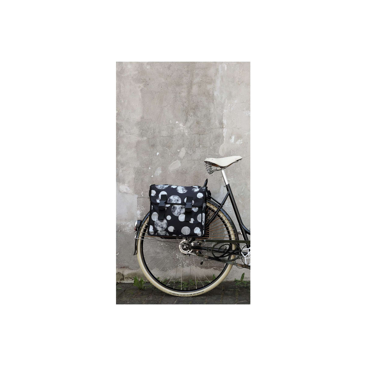 Basil bag Mara XL Double | Sphere | Gris noir