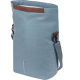 Basil City Rower Shopper Wegańska skóra 14-16L Graphit Blue