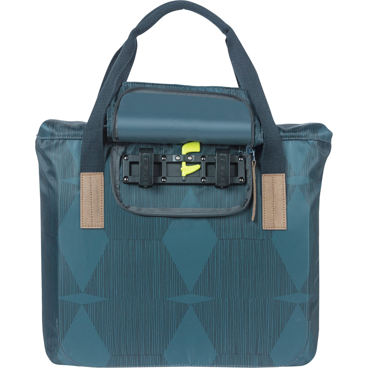 Basil Elegance Bicycle Shopper, Choisissez Green, Unisexe, StadFiets, Estate Bleu