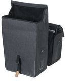 Sacoche de vélo double Basil urban dry mik 50 litres - anthracite