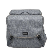 Mondi Joy Double Bicycle Bag - Racktime Snap -it - Water -Polyester-Polyester - 38L - Ivy Walnut
