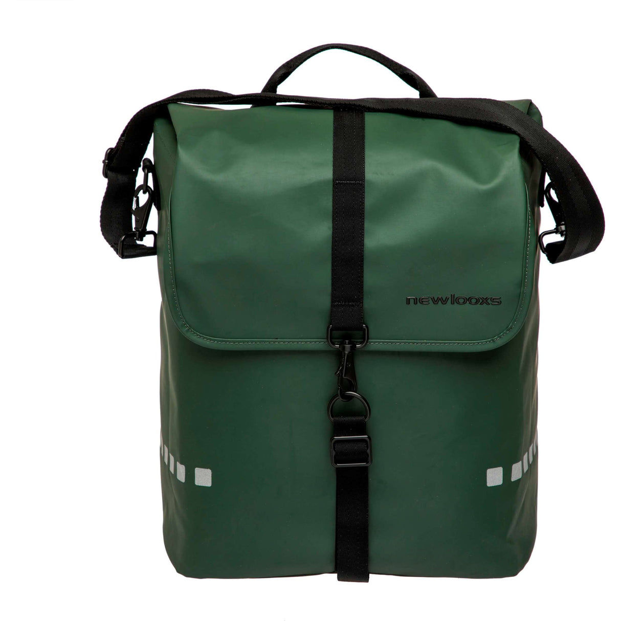 Sac à vélo unique odène - Eau -Pellite - 17,5L - vert noir