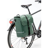 Odense Single Bicycle Bag - Water -Repellent - 17.5L - Black Green